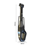 Tuzwa 120W Cordless Handheld Car Vacuum Cleaner – Strong Suction Portable Rechargeable Vacuum for Car & Home, Lightweight 0.23kg Design