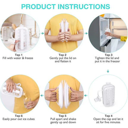 Ice Ball Maker Kettle, Leak Proof Water Bottle