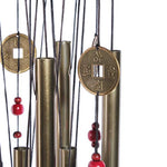 Tuzwa 30-Inch Metal Wind Chime – Modern Outdoor Hanging Chimes with Soothing Tones for Garden, Patio, Porch & Home Decor