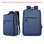 Tuzwa 15.6-Inch Laptop Backpack with USB Charging Port – Lightweight Computer Backpack with Padded Laptop Compartment for Work & Travel