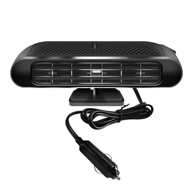 Tuzwa Portable 12V Car Heater & Cooler Fan – 2-in-1 Electric Windshield Defogger & Defroster with Rotary Switch for Cars