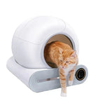 Tuzwa Automatic Self-Cleaning Cat Litter Box with App Control – Smart Enclosed Litter Box with Large Capacity & Odor-Reducing Design