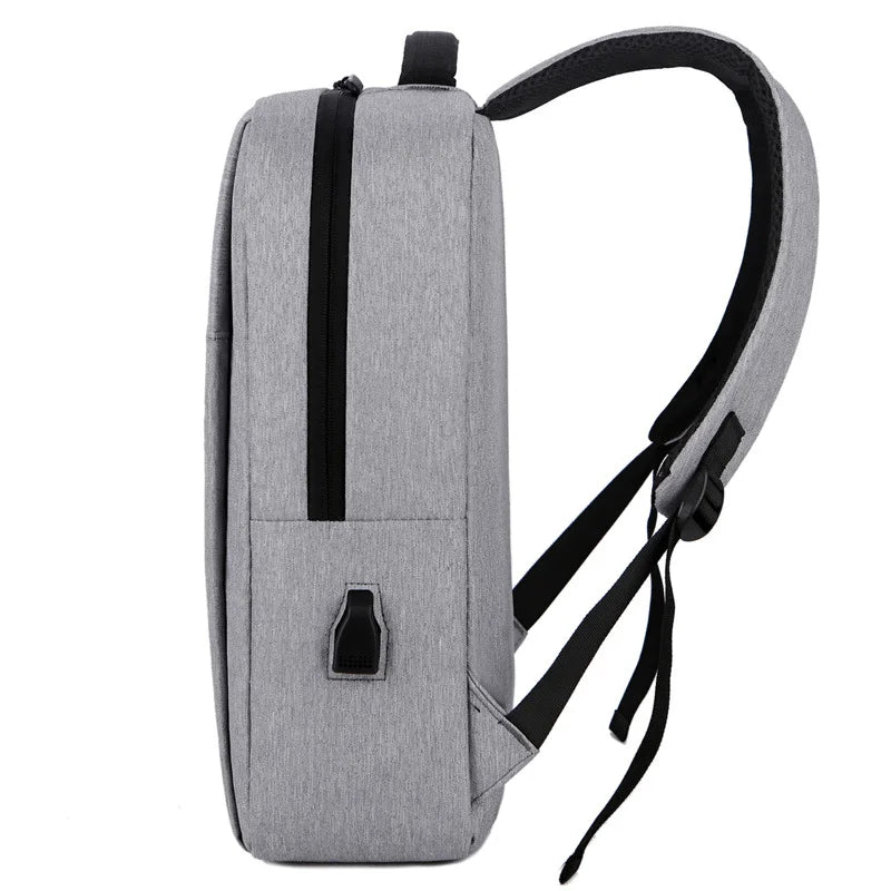 Tuzwa 15.6-Inch Laptop Backpack with USB Charging Port – Lightweight Computer Backpack with Padded Laptop Compartment for Work & Travel