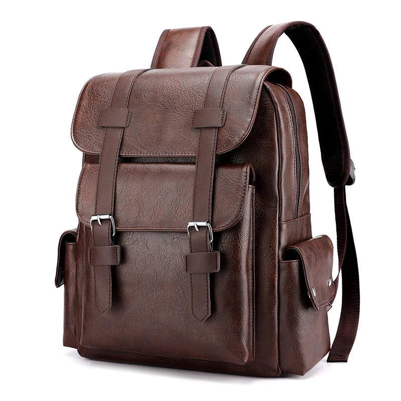 Tuzwa Men’s Large Capacity Backpack – Stylish Jacquard Travel & School Backpack with Multiple Pockets and Soft Handle