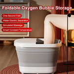 Tuzwa Automatic Heated Foot Spa Bath with Constant Temperature – Portable Electric Foot Soaking Tub for Home Comfort & Relaxation