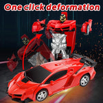 Tuzwa Transforming RC Car – 2-in-1 Remote Control Sports Car with Transforming Design, Electric Operation & Ready-to-Go Play