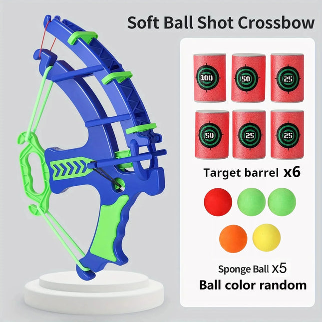 Tuzwa Soft Bullet Target Practice Toy for Kids – 20.5cm Interactive Plastic Shooting Target Game for Indoor & Outdoor Play