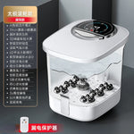 Tuzwa Electric Foot Bath Massager with Heating & Temperature Control – ABS Heated Foot Spa for Home Comfort