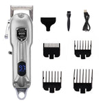 Tuzwa Dog Hair Clippers – Rechargeable Low Noise Cordless Dog Grooming Trimmer, Lightweight Electric Pet Clippers for Home Grooming