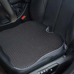Tuzwa Car Seat Cushion with Lumbar Support – Ergonomic Polyester Back Support Pillow for Driving, Office Chair & Everyday Comfort
