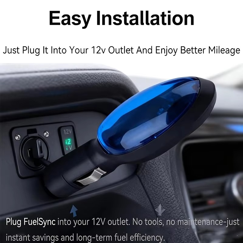 Tuzwa Car Fuel Economizer Plug-In Device – Compact Automotive Fuel Economy Accessory for Compatible Vehicles