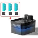 Tuzwa Wireless Cat Water Fountain | Infrared Sensor Automatic Pet Water Dispenser with 2600mAh Rechargeable Battery