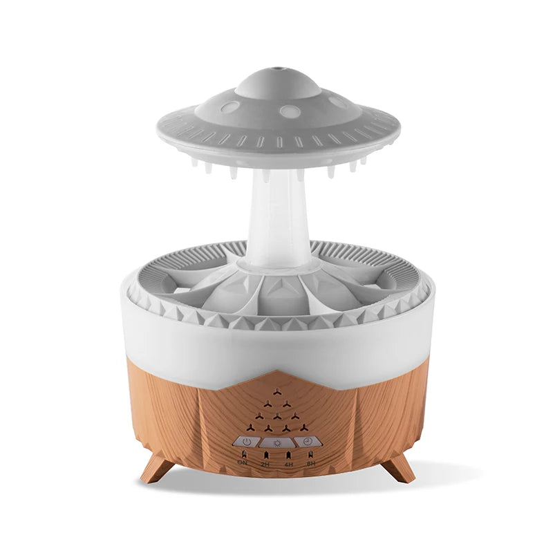 Tuzwa 350ML Mini USB Humidifier & Remote Control – Compact Aromatherapy Humidifier for Bedroom, Desk & Office