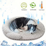 Tuzwa Dog Cooling Bed – Breathable Polyester Cooling Mat for Dogs, Machine Washable Lightweight Pet Bed for Small, Medium & Large Pets