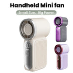 Tuzwa Portable Handheld Fan – Rechargeable 5-Speed Personal Fan, Compact Lightweight Mini Fan for Travel, Home, Office & Outdoor Use