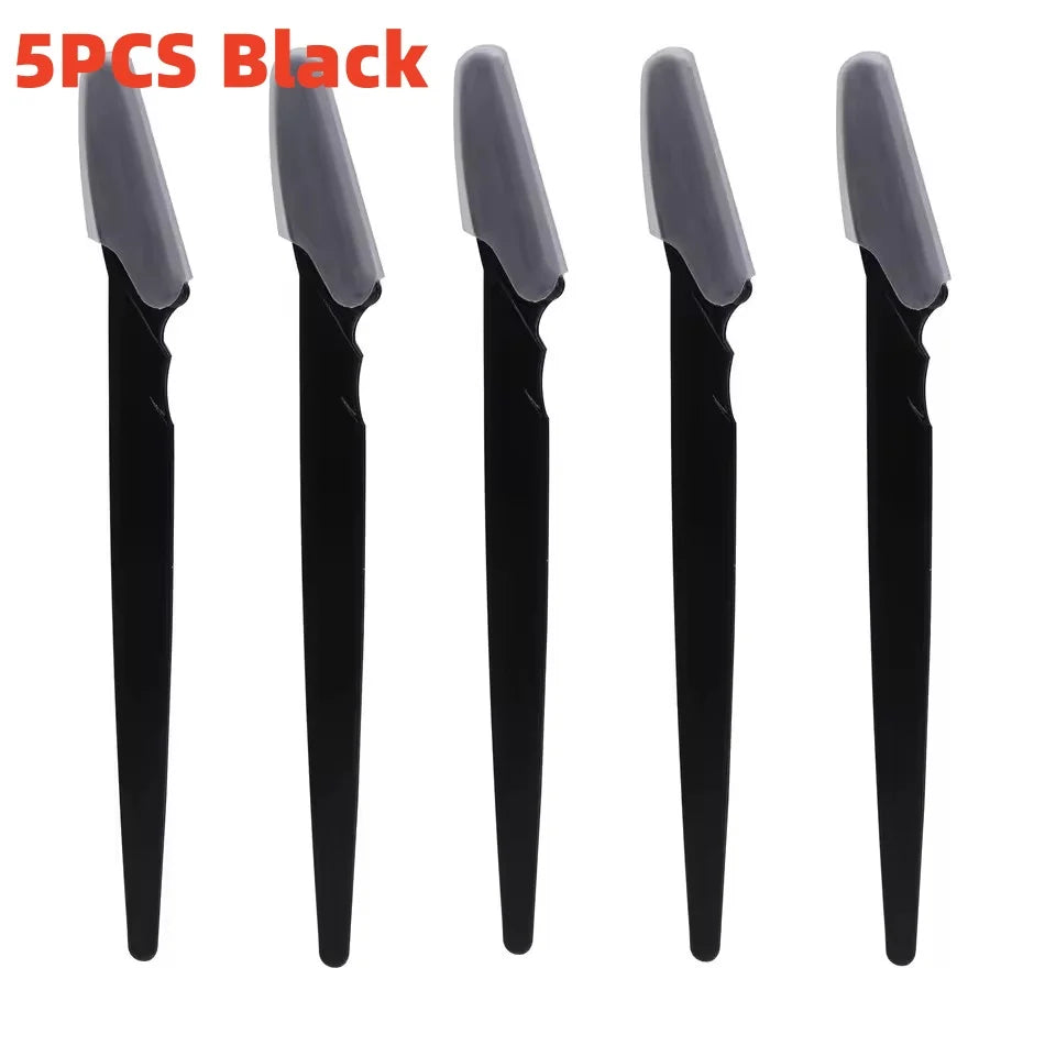 Tuzwa 30-Piece Eyebrow Razor Set – Precision Facial Hair Trimmers with Stainless Steel Safety Blades for Eyebrow Shaping & Grooming