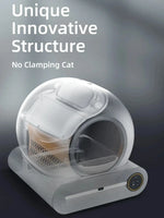Tuzwa 65L Automatic Self-Cleaning Cat Litter Box | Fully Enclosed Smart Litter Box with Odor Control