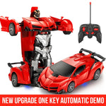 Tuzwa Transforming RC Car – 2-in-1 Remote Control Sports Car with Transforming Design, Electric Operation & Ready-to-Go Play
