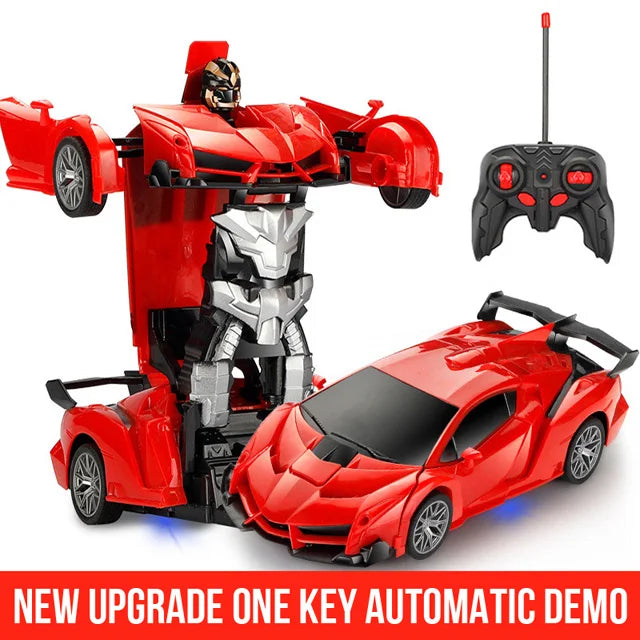 Tuzwa Transforming RC Car – 2-in-1 Remote Control Sports Car with Transforming Design, Electric Operation & Ready-to-Go Play
