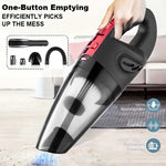 Tuzwa Cordless Handheld Vacuum Cleaner – Strong Suction Portable Car & Home Vacuum, Rechargeable, Lightweight 0.68kg