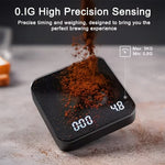 Tuzwa Digital Coffee Scale with Timer & LED Display | Precision Espresso Scale for Pour Over, Espresso & Home Brewing