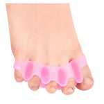 Tuzwa Gel Toe Separators for Bunions & Hammer Toes – Soft Silicone Toe Spacers for Alignment Support, Cushioning & Comfort, 1 Pair