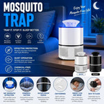 Tuzwa USB Photocatalyst Mosquito Killer Lamp – Starry Sky Suction Mosquito Trap for Bedroom & Indoor Home Use, 12V