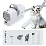 Tuzwa Professional Pet Grooming Vacuum Kit | 5-in-1 Dog & Cat Grooming System with 2L Dust Collection, Powerful Suction & Quiet Pet Hair Removal