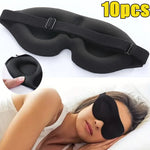 Tuzwa 3D Contoured Sleep Eye Mask – Light Blocking Ergonomic Sleeping Mask, Soft Breathable Polyester Rayon Eye Cover for Travel & Rest