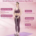 Tuzwa Resistance Bands for Working Out – 4-Tube Elastic Exercise Bands for Full Body Strength Training, Home Fitness & Travel