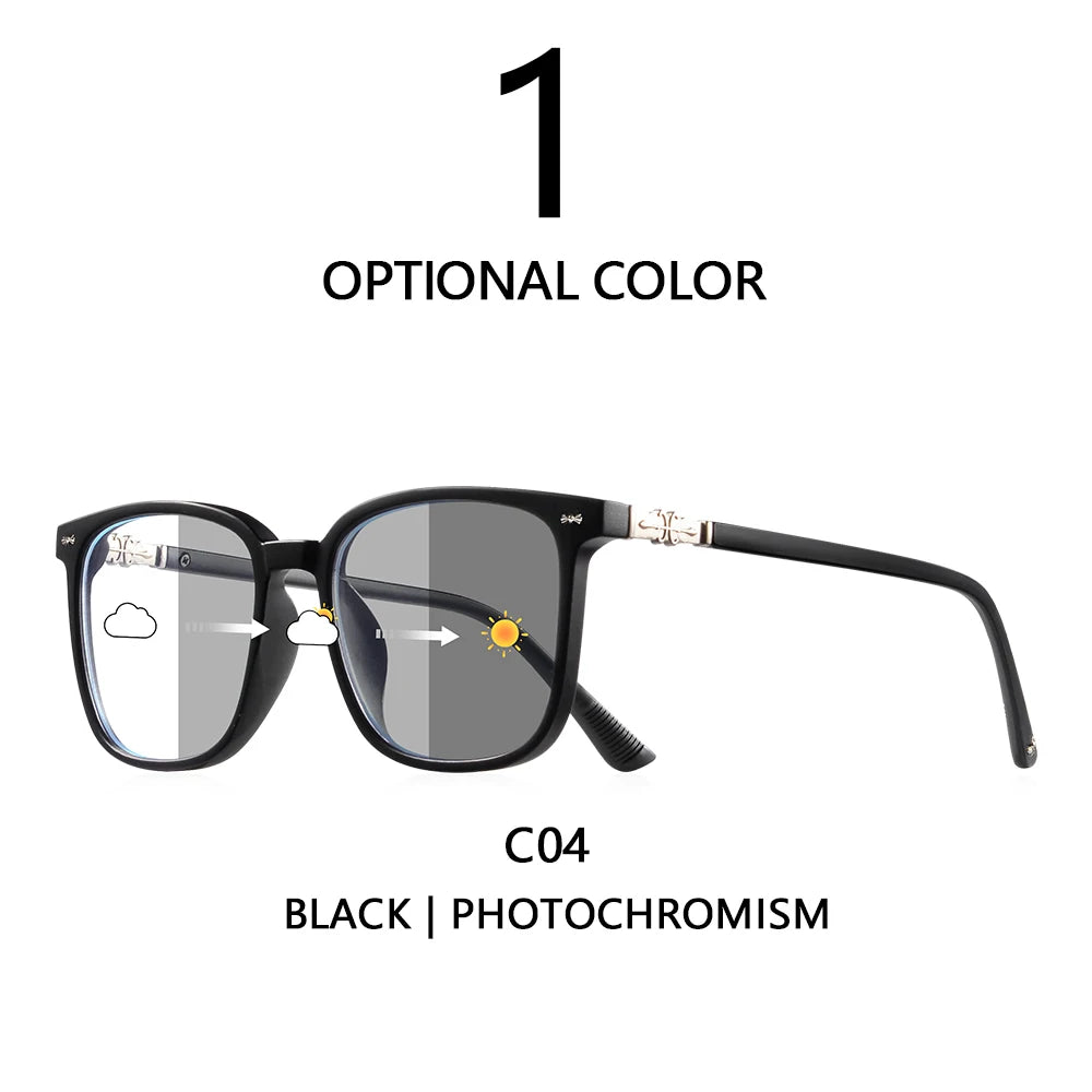Tuzwa Photochromic Sunglasses for Men & Women – UV400 Lightweight Outdoor Sunglasses for Driving, Cycling & Travel