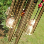 Tuzwa 30-Inch Metal Wind Chime – Modern Outdoor Hanging Chimes with Soothing Tones for Garden, Patio, Porch & Home Decor