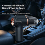 Tuzwa 3-in-1 Cordless Handheld Vacuum Cleaner & Air Blower – Portable Rechargeable Car Vacuum for Home & Auto Cleaning