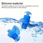 Tuzwa Swimming Earplugs 5 Pairs – Reusable Silicone Ear Plugs for Swimming with Ergonomic Spiral Design, Comfortable Water Sports Earplugs