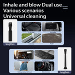 Tuzwa Cordless Car Vacuum Cleaner – Powerful Handheld Vacuum with High Suction, Rechargeable Lightweight Design for Car & Home Cleaning