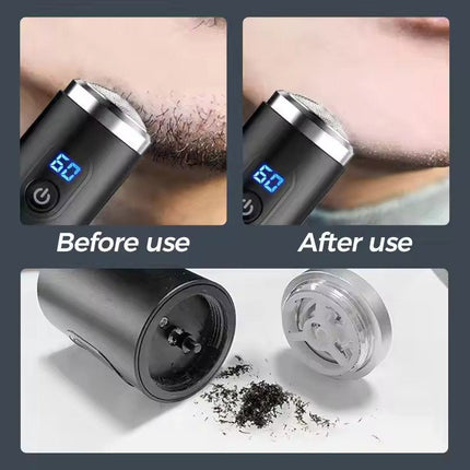 Portable Electric Shaver, Mini Face Shaver for Wet Dry
