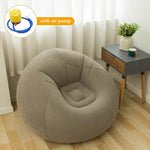 Tuzwa Large Inflatable Sofa Chair – Portable PVC Lounge Chair, Comfortable Inflatable Lounger for Bedroom, Living Room, Patio & Relaxation