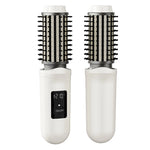 Tuzwa Cordless Hair Straightening Comb – 2600mAh Rechargeable Portable Hair Straightener & Curler for Wireless Styling