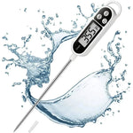 Digital Food Thermometer | Instant Read Meat Thermometer with LCD Display | Accurate Cooking Thermometer for BBQ, Grilling & Kitchen Use