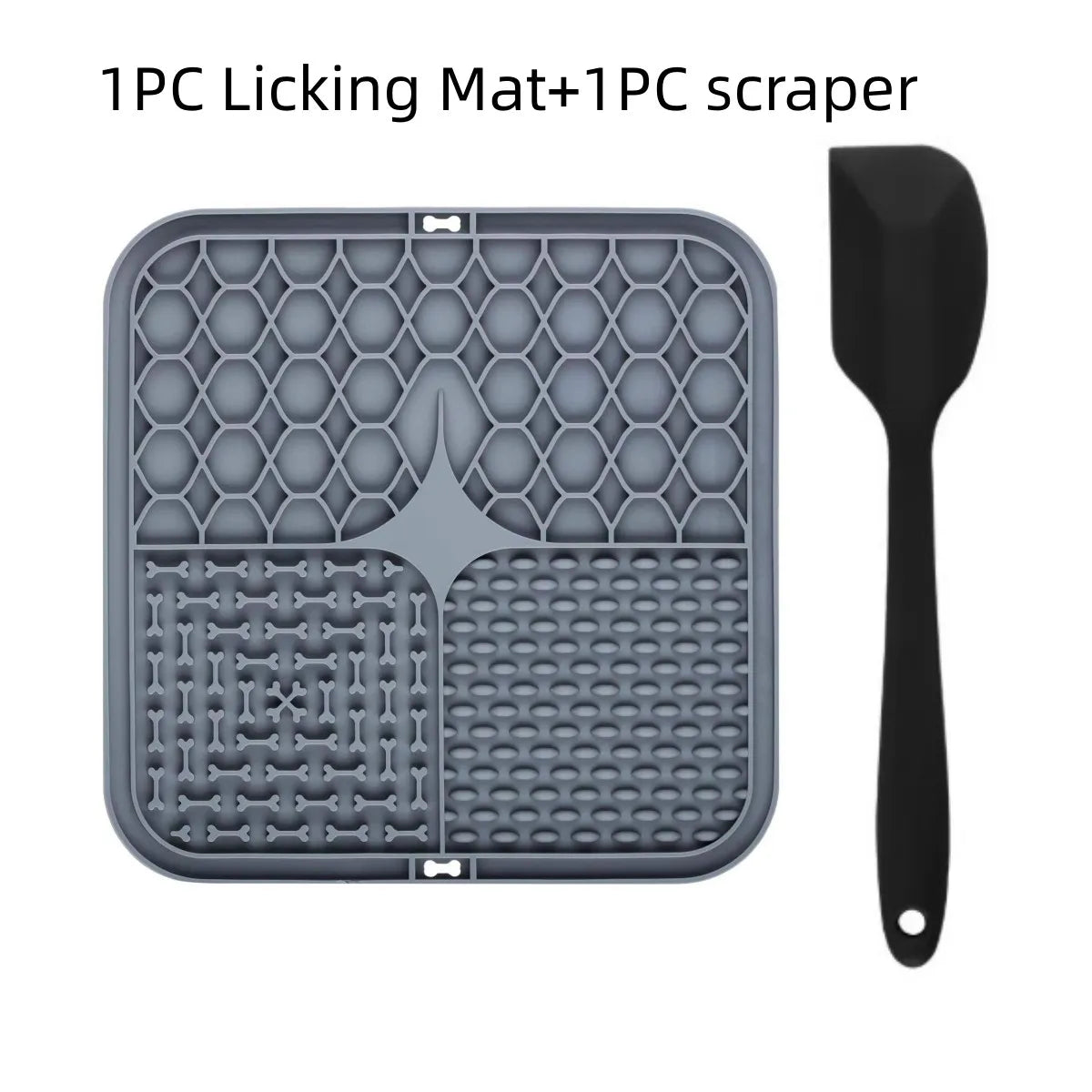 Tuzwa Lick Mat for Dogs – Slow Feeder Dog Licking Mat with Suction Base, Interactive Enrichment & Training Tool for All Breeds