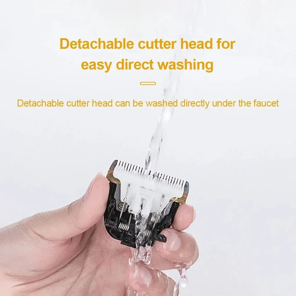 Tuzwa Dog Hair Clippers – Rechargeable Quiet Cordless Pet Hair Trimmer, Electric Dog Grooming Clippers with 3-Hour Charging