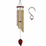 Tuzwa Money Tree Wind Chime – 6-Tube Lucky Bell Hanging Decoration for Home, Garden, Patio, Porch & Courtyard Decor