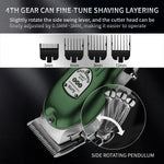 Tuzwa Dog Hair Clippers – Rechargeable Low Noise Cordless Dog Grooming Trimmer, Lightweight Electric Pet Clippers for Home Grooming