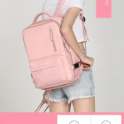 Backpack for Travel with Shoe Compartment, Laptop Backpack with USB Port – image 7