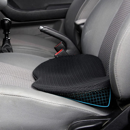 Tuzwa 2-in-1 Memory Foam Car Seat Cushion with Lumbar Support – Ergonomic Driver Seat & Back Cushion for Comfortable Driving