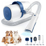Tuzwa Professional Pet Grooming Vacuum Kit | 2.5L Large Capacity Dog & Cat Grooming Vacuum with 5 Grooming Tools, 3 Suction Modes & Quiet Clippers