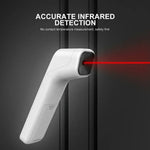 Tuzwa Digital Infrared Forehead Thermometer – Non-Contact No-Touch Body Temperature Thermometer with Quick Measurement & Digital Display