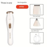 Tuzwa Electric Shaver for Women – USB Rechargeable Cordless Hair Removal Device with Adjustable Settings for Quick Personal Grooming
