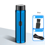 Tuzwa Compact Electric Shaver for Men – Rechargeable Cordless Waterproof Razor with Precision Blades for Smooth Shaving & Travel