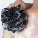 Tuzwa 3-Piece Exfoliating Body Scrubber Set with Back Scrubber & Bath Glove – Deep Cleansing Shower & Bath Exfoliation Kit